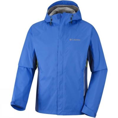 Chaquetas Columbia Rainstormer Hombre - Azules - Chile UVA732915